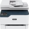 Xerox C235dni Wireless Printer - 24ppm Color Laser All in One Multifunction Printer with Automatic 2-Sided Printing, Home, Office or Small Business Use - Copy/Print/Scan/Fax - Color Touchscreen