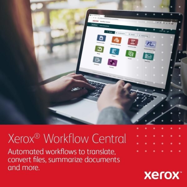 Xerox C235dni Wireless Printer - 24ppm Color Laser All in One Multifunction Printer with Automatic 2-Sided Printing, Home, Office or Small Business Use - Copy/Print/Scan/Fax - Color Touchscreen