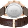 BOSS Men's Quartz Chronograph Watch, Multi Dial, Innovative and Water Resistant up to 50 Meters 5ATM