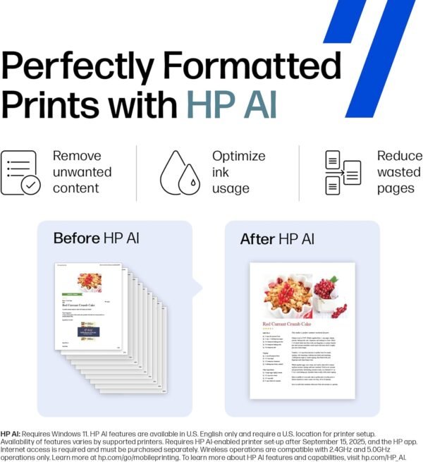 714QFesHRBL._AC_SL1500_ HP Smart Tank 5101 Wireless All-in-One Refillable Printer, Scanner, Copier with 2 years of Ink included, Wireless printer-for-home use an EcoTank