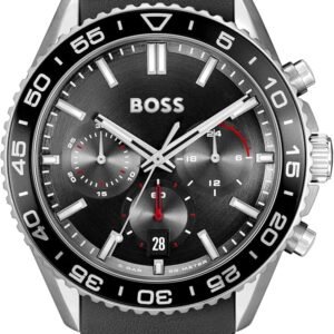 BOSS Men's Quartz Chronograph Watch, Multi Dial, Innovative and Water Resistant up to 50 Meters 5ATM