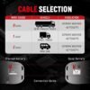 4 Gauge 20 Feet Jumper Cables for Car, SUV and Trucks Battery, Heavy Duty Automotive Booster Cables for Jump Starting Dead or Weak Batteries with Carry Bag