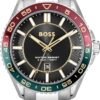BOSS Runner Men's 3H Quartz Watch, Stainless Steel, 5ATM/50m Water Resistant - Sporty and On-Trend Timepiece