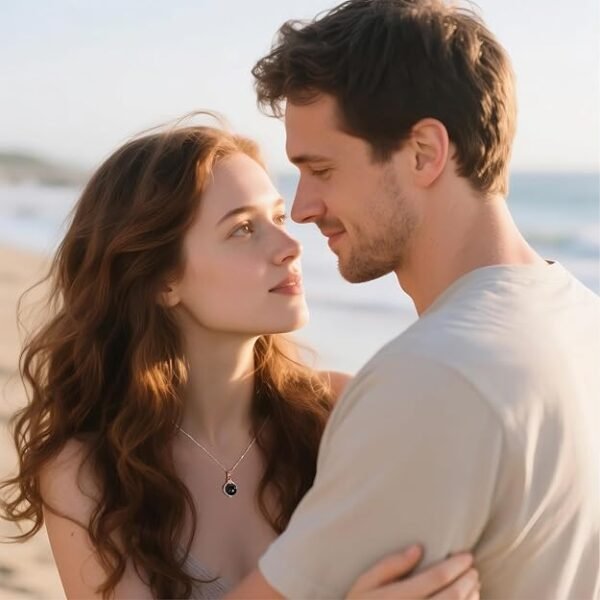 Valentines Gifts for Her Wife - 10-11mm Freshwater Pearl Necklace, Rose Flower Pearl Necklace, Anniversary Jewelry Gifts for Women Wife Mom Girlfriend Her, 925 Sterling Silver