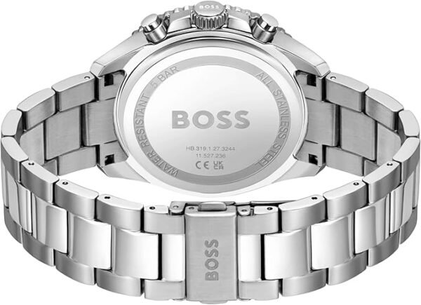 BOSS Men's Quartz Chronograph Watch, Multi Dial, Innovative and Water Resistant up to 50 Meters 5ATM
