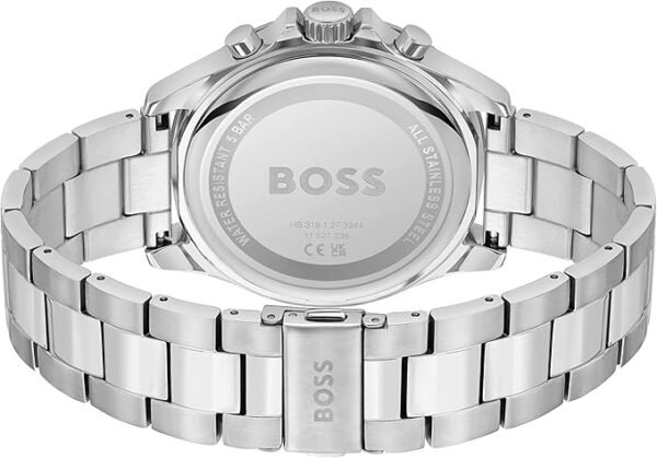 BOSS Men's Quartz Chronograph Watch, Multi Dial, Innovative and Water Resistant up to 50 Meters 5ATM