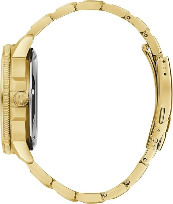 71cPPbTlXsL._AC_SX679_ Bulova Men's Marine Star 'Series C' Automatic Stainless Steel 3-Hand Watch, Exhibition Case, Rotating Bezel