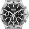 BOSS Men's Quartz Chronograph Watch, Multi Dial, Innovative and Water Resistant up to 50 Meters 5ATM