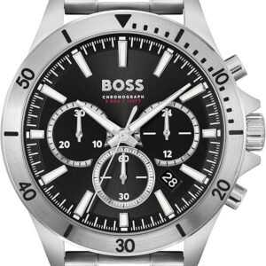 BOSS Men's Quartz Chronograph Watch, Multi Dial, Innovative and Water Resistant up to 50 Meters 5ATM