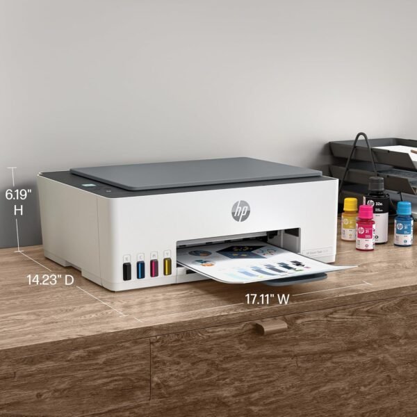 81c5TiKuJ0L._AC_SL1500_ HP Smart Tank 5101 Wireless All-in-One Refillable Printer, Scanner, Copier with 2 years of Ink included, Wireless printer-for-home use an EcoTank