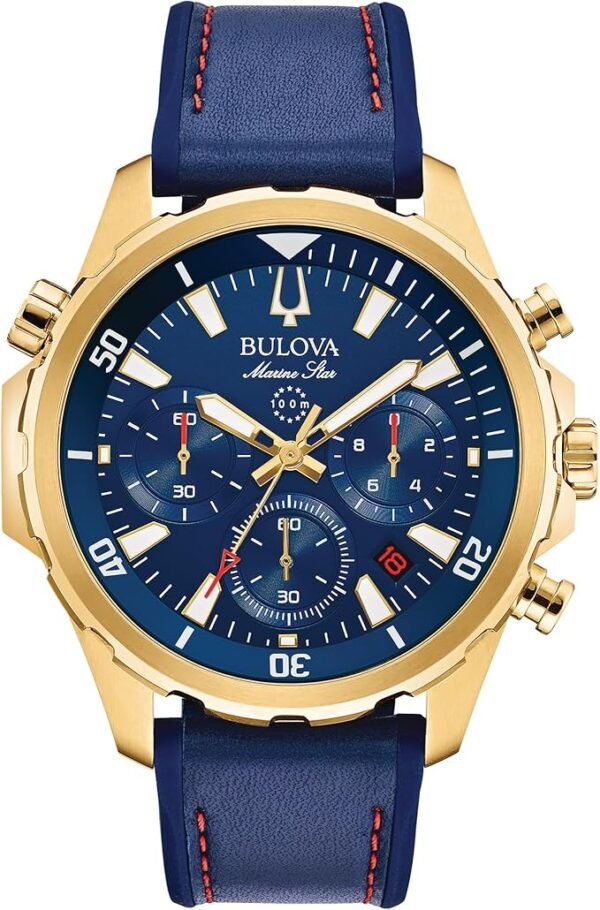 81dvG+N1teL._AC_SX679_ Bulova Men's Marine Star Series B Stainless Steel 6-Hand Chronograph Quartz Watch