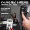 GENIUS1: 1A 6V/12V Smart Battery Charger – Automatic Maintainer, Trickle Charger & Desulfator with Overcharge Protection & Temperature Compensation – for Lead-Acid & Lithium Batteries