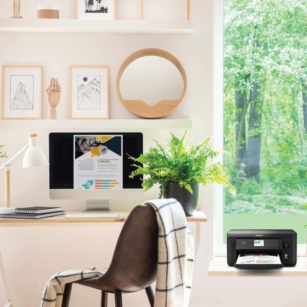 81x6e5dxEXL._AC_SL1500_ Epson Expression Home XP-5200 Wireless Color All-in-One Printer with Scan Copy, Automatic 2-Sided Printing, Borderless Photos, 150-Sheet Paper Tray and 2.4" Colorfull Display - Black