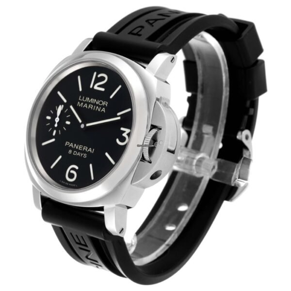 Panerai Luminor Marina 8 Days Pam 510 Ss Black Dial P5000 300