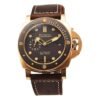 Panerai Luminor Submersible 1950 Bronzo Pam968 Vsf Bronze Brown Dial P9010 V2 (Free Strap)