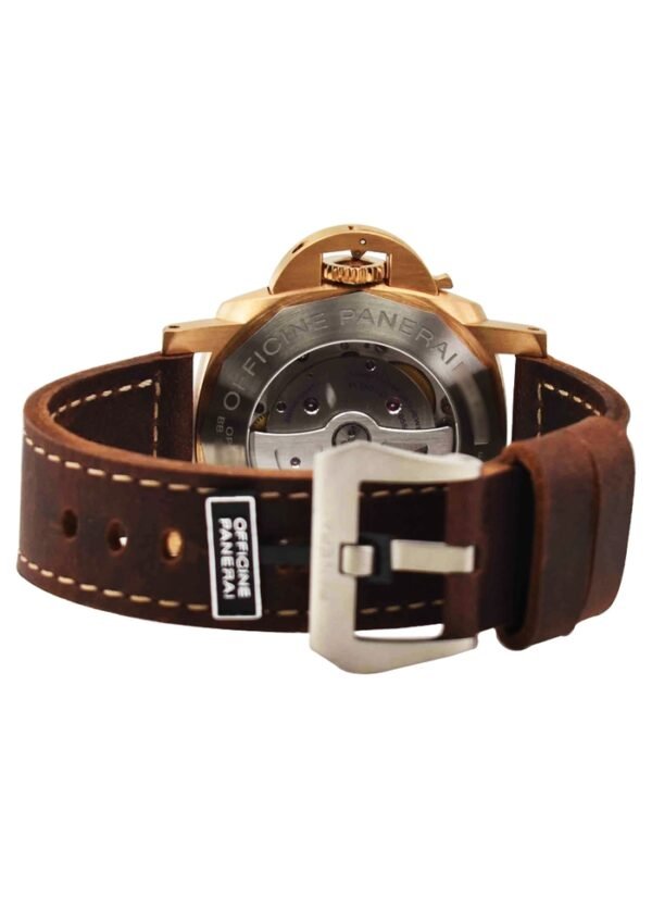 Panerai Luminor Submersible 1950 Bronzo Pam968 Vsf Bronze Brown Dial P9010 V2 (Free Strap)