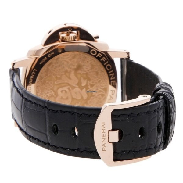 Panerai Luminor Due Pam908 Fu Vsf Rose Gold Black Dial