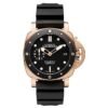 product-img-686369e61ca3ce22f77a96e9 Panerai Luminor Submersible 1950 3 Days Pam684 Zf Rose Gold & Ceramic Black Dial P9010