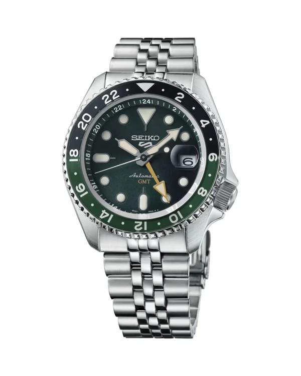 14185851_fpx Seiko Watch 5 Sports GMT Watch, 43mm