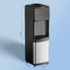 op Loading Water Dispenser, Hot and Cold Water Cooler for 3 or 5 Gallon Bottles,Child Safety Lock,Water Cooler Dispenser for Kitchens, Offices and More - Black