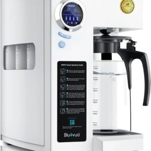 61eISzH0uGL._AC_SL1500_ RO100ROPOT Countertop Reverse Osmosis Water Filter System, Portable RO Filtration with Remineralization, No Installation, WQA Certified - ROPOT, 5-Stage RO