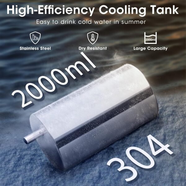 Bottom Loading Water Cooler Dispenser for 3 or 5 Gallon Bottles - Water Dispenser with Hot, Room & Cold Spouts, LED Display with Empty Bottle Alert, Child Safety Lock, Raven Black